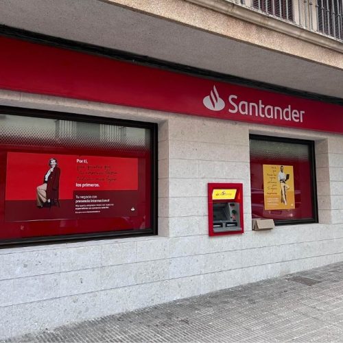 rotulacion fachada banco